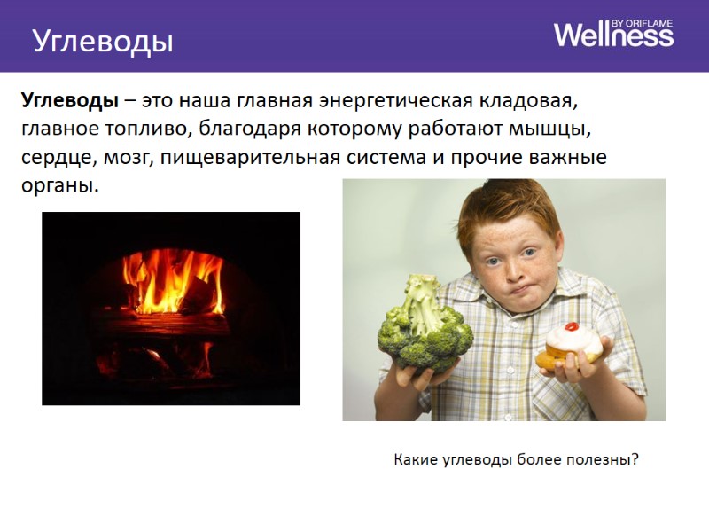 Углеводы  Какие углеводы более полезны? Углеводы – это наша главная энергетическая кладовая, главное